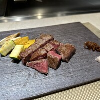 鉄板焼 ステーキ 北野坂 - 