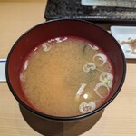寿司安 - 味噌汁