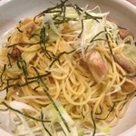 SABOU 虎ノ門店 - 長ネギと鶏の和風スパ