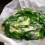 鉄板焼き　ぼんちゃん - 鉄板焼き（ネギチーズ）