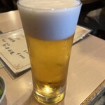炭火焼 ゆうじ - 生ビール