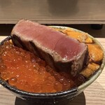 焼うおいし川  六本木凛華楼 - 至福の三食丼