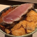 焼うおいし川  六本木凛華楼 - 至福の三食丼