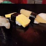 Sakae sushi - たこワサ・玉子・数の子・イカ