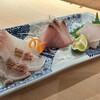 二ぶん半 - おまかせ刺身3点盛り　