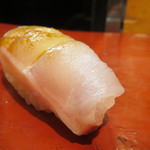 日本橋橘町　都寿司 - 10日寝かせた甘鯛握り