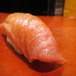 日本橋橘町　都寿司 - 大トロ握り