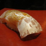 日本橋橘町　都寿司 - 6日寝かせたイサキ握り