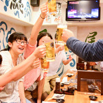 Erakokyuu - 活気溢れる店内で楽しく宴会！！掘りごたつ席（20名様～30名様まで貸切OK！）大宮東口最大級！！