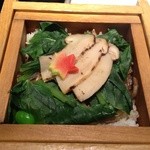 そばよし - 秋の味覚松茸セイロ