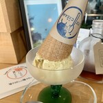 Fortune comes in at the merry gate - ピスタチオアイスクリーム