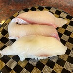回転寿司 やまと 君津店 - 鮮魚三貫