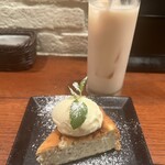 ビストロ ル フルール - バナナのチーズケーキ