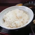 Tonsaku - どんぶり普通盛りご飯のボリューム多くて満腹。