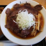 koi koi 食堂 - 馬肉ねぎチャーシューメン　870円