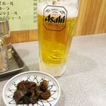 甚兵衛 - 生ビール　半額で320円❣️