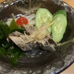 いわしのや平 - 今月の料理鰹のたたき。