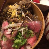すき焼きと牛まぶし ももしき - 