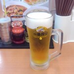 日高屋 - 生ビール