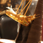 明石産サヨリの燻製