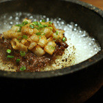 炉端美酒食堂 炉とマタギ - 鹿の焼きおにぎり 茶漬け