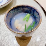 天冨良 麻布よこ田 - 蛤のスープ