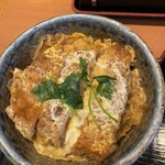 Shinano - ランチセットのカツ重（丼）