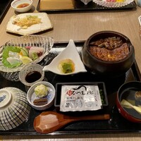 しら河 浄心本店 - しら河御膳 ひつまぶし並