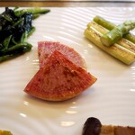 鉄板焼 ステーキ ぼんて - 旬の焼野菜