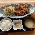 黒酢チキン南蛮定食 たかもとや - 