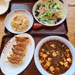 大阪王将 - 料理写真:今回注文した料理。