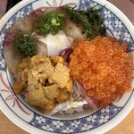 花房 - 日本海丼 イクラ・ウニ入り