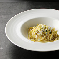 しらすと青唐辛子のレモンクリーム スパゲッティ