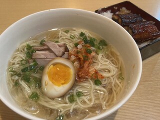 Marumatsu Ramen - 氷で涼しげ冷製塩ラーメン