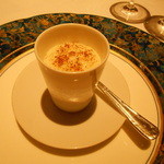 ラ・ベ - 茄子のムースとカキノキ茸