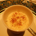 ラ・ベ - 茄子のムースとカキノキ茸