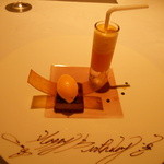 ラ・ベ - スクエアクリームのチョコレート　オレンジのコンフィチェーレ