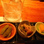 焼鳥YAMATO - だだちゃ豆・小松菜・玉子のカステラ