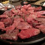 炙りや聖道 - 聖道盛りのカルビ