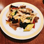 静岡 四川飯店 - 牛肉の唐辛子炒め