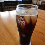 Pengin Kafe - ペンギンブレンドコーヒーのアイス、税込み440円。