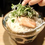 魚の花 - 鮭茶漬け