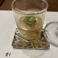 やす多” - 雲丹とズワイガニの冷製
