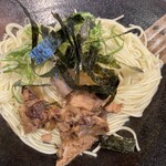 隠岐の島ラーメン - これが替え玉。ゴージャス過ぎます。