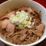 麺屋 むどう - チャーシュー丼（300円）