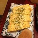 九州博多もつ鍋 居酒屋　むかしや - 明太出汁まき卵は絶品だ