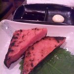 縁家 - 2013.9. サービスでもらった赤天　ちょいぴりからの練り物　島根名物