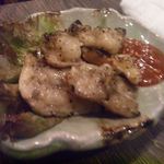 縁家 - 2013.9. てっちゃん辛みそ焼き　ホルモン嫌いだったけど最近食べれるように　次はもう半分くらいにカットしてもらおう