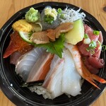 漁亭 浜や - 閖上海鮮丼中落ちトッピング　2300円