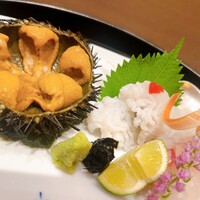 神戸 吉兆 BBプラザ店 - 紫ウニ、鯛、ハモ